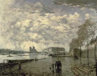 Die Seine und Notre Dame
